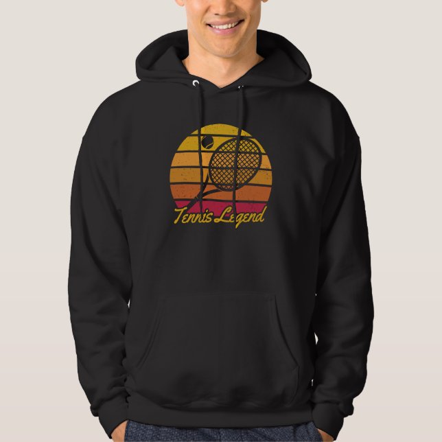 Sudadera Leyenda de tenis| Idea de regalo para el jugador d (Anverso)