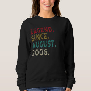 Sudadera Leyenda de vejiga de 16 años desde agosto de 2000