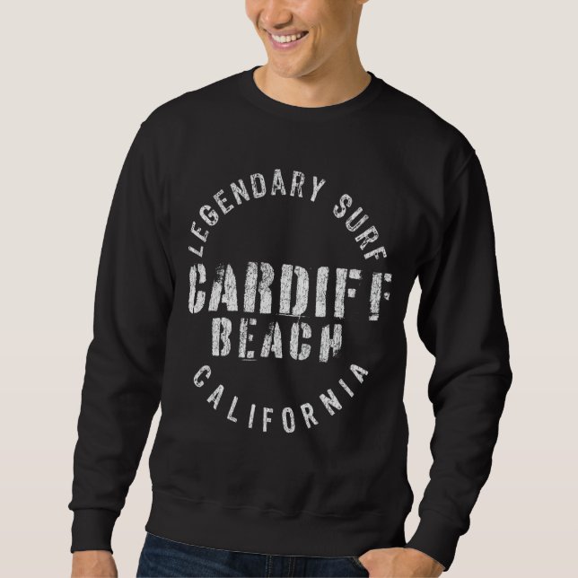 Sudadera Leyenda del Círculo de Surf Cardiff (Anverso)