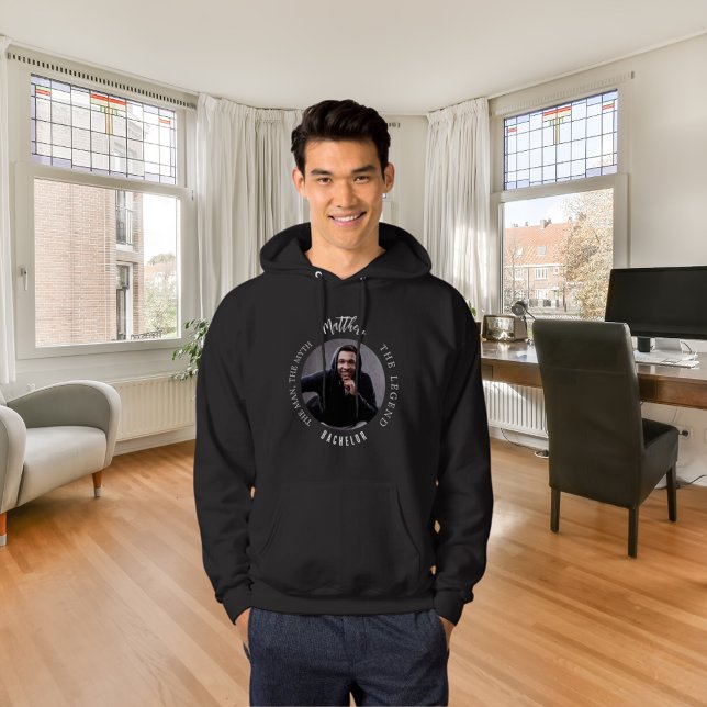 Sudadera Leyenda del fotógrafo blanco negro del partido del (Subido por el creador)