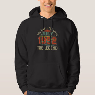 Sudadera Leyenda del Mitos del Hombre Julio de 1952 70º cum