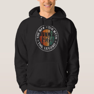 Sudadera Leyenda del Mitos del Hombre Julio de 1964 58º cum