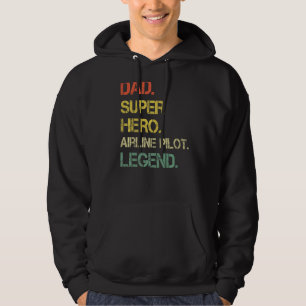 Sudadera Leyenda del piloto de la aerolínea Hero Hero Style