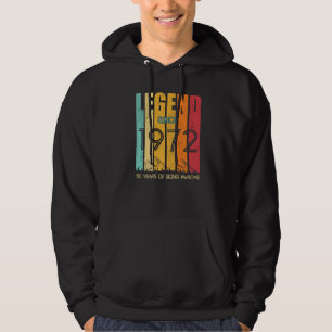 Sudadera Leyenda Desde 1972 50 Años De Ser Aterrador