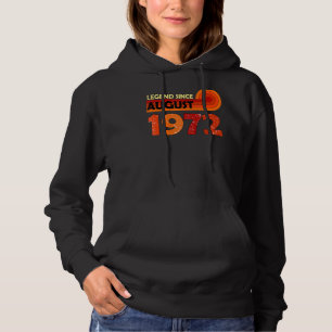 Sudadera Leyenda desde agosto de 1972 Mejor 50 cumpleaños