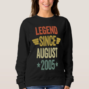 Sudadera Leyenda desde agosto de 2005