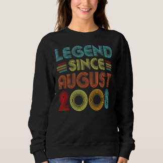 Sudadera Leyenda desde agosto de 2008 Vintage 14 años