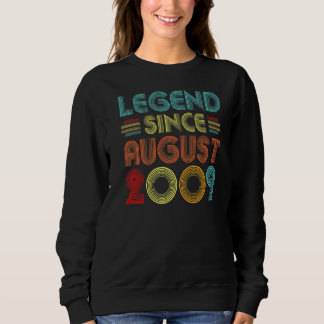 Sudadera Leyenda desde agosto de 2009 Vintage 13 años