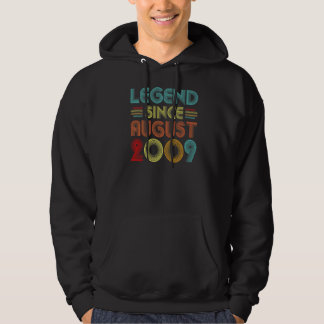 Sudadera Leyenda desde agosto de 2009 Vintage 13 años