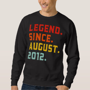 Sudadera Leyenda desde agosto de 2012 10 años de antigüedad