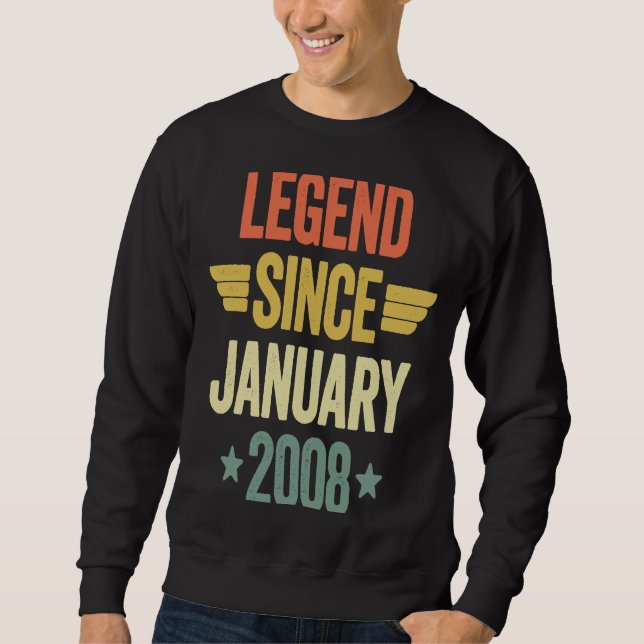 Sudadera Leyenda desde enero de 2008 (Anverso)