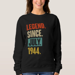Sudadera Leyenda desde julio de 1944 78 años