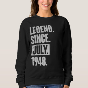 Sudadera Leyenda desde julio de 1948 74 años