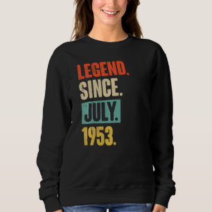 Sudadera Leyenda desde julio de 1953 69 años