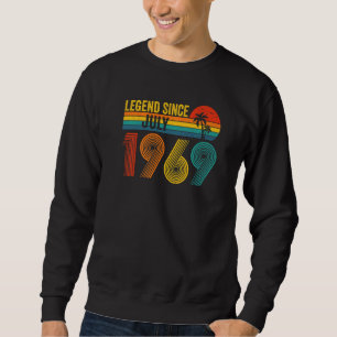 Sudadera Leyenda desde julio de 1969 53er cumpleaños 53 año