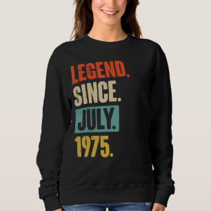 Sudadera Leyenda desde julio de 1975 47 años