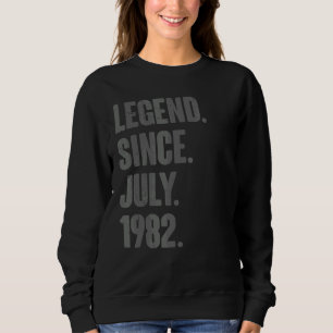 Sudadera Leyenda desde julio de 1982 40 años