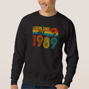 Sudadera Leyenda desde julio de 1989 33a cumpleaños de 33 a