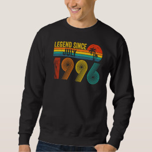 Sudadera Leyenda desde julio de 1996 26º cumpleaños 26 años