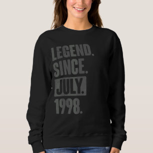 Sudadera Leyenda desde julio de 1998 24 años