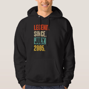 Sudadera Leyenda desde julio de 2005 17 años