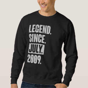 Sudadera Leyenda desde julio de 2009 13 años