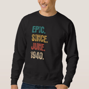 Sudadera Leyenda desde junio de 1940 82 años