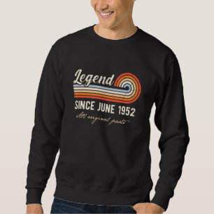 Sudadera Leyenda desde junio de 1952 70 años