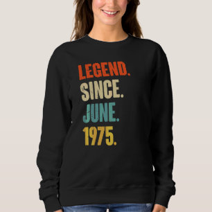 Sudadera Leyenda desde junio de 1975 47 años