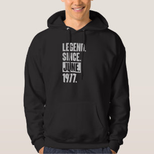 Sudadera Leyenda desde junio de 1977 45 años