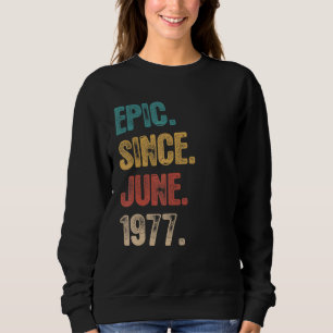 Sudadera Leyenda desde junio de 1977 45 años