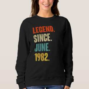 Sudadera Leyenda desde junio de 1982 40 años