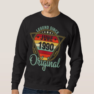 Sudadera Leyenda desde junio de 1990 Original 32 Años