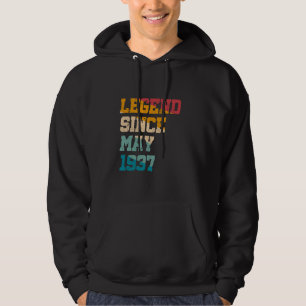 Sudadera Leyenda desde mayo de 1937 Graciosa Retro 88 años