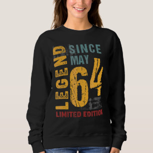 Sudadera Leyenda Desde Mayo De 1964 Por 58 Años