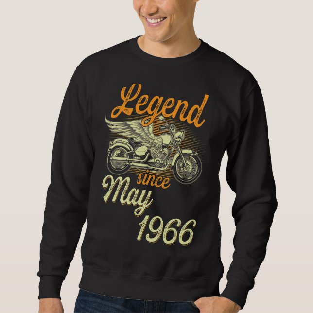 Sudadera Leyenda desde mayo de 1966, edad 56.ª moto de cump (Anverso)