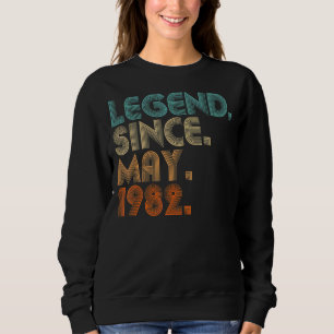 Sudadera Leyenda desde mayo de 1982 40 años