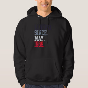 Sudadera Leyenda Desde Mayo De 1989 Para Las Mujeres Mayo D