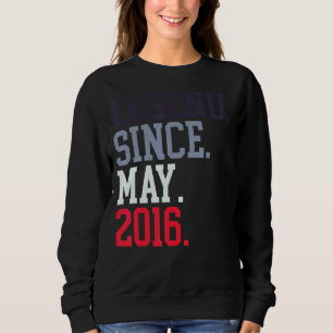 Sudadera Leyenda Desde Mayo De 2016 Para Mujeres Mayo De 20