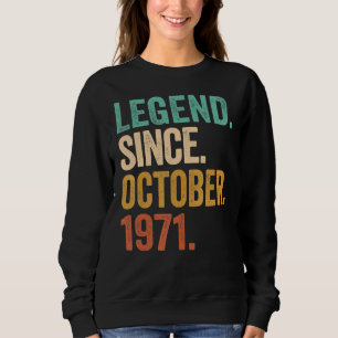 Sudadera Leyenda desde octubre de 1971 51 años