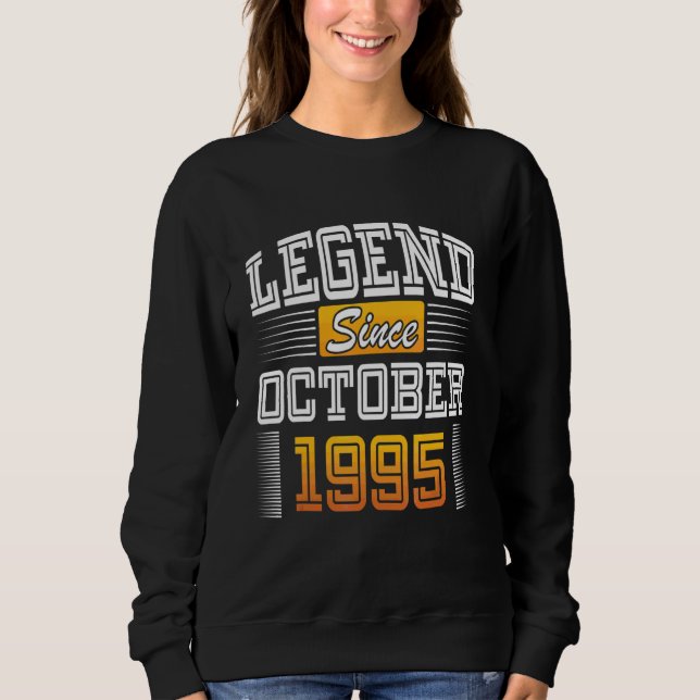 Sudadera Leyenda desde octubre de 1995 (Anverso)