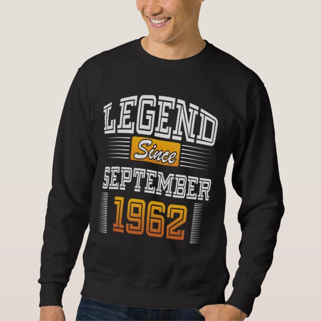 Sudadera Leyenda desde septiembre de 1962 (Anverso)