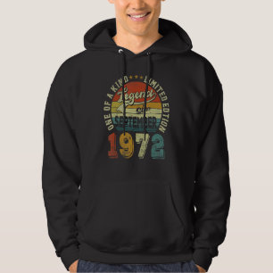 Sudadera Leyenda desde septiembre de 1972 50 años de edad 5