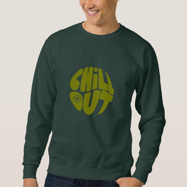 Sudadera Leyenda dibujada a mano en forma de bola (Anverso)