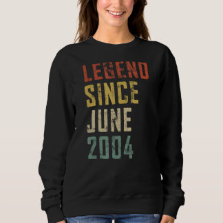 Sudadera Leyenda masculina de 18 años desde junio de 2004 1