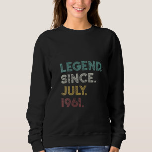 Sudadera Leyenda Retro Dolorosa Para Mujeres Desde Julio De