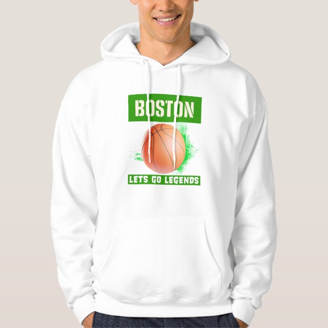 Sudadera Leyendas de baloncesto de Boston (Anverso)