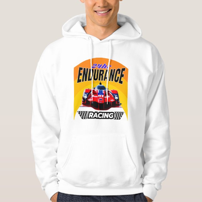 Sudadera Leyendas de velocidad: Racer de resistencia las 24 (Anverso)