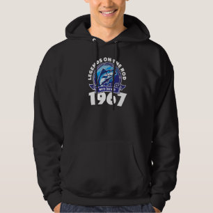 Sudadera Leyendas en la calle nacidas en 1967 para pescador
