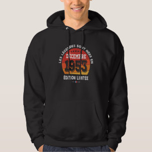 Sudadera Leyendas Nacidas En Diciembre De 1953 69º Cumpleañ